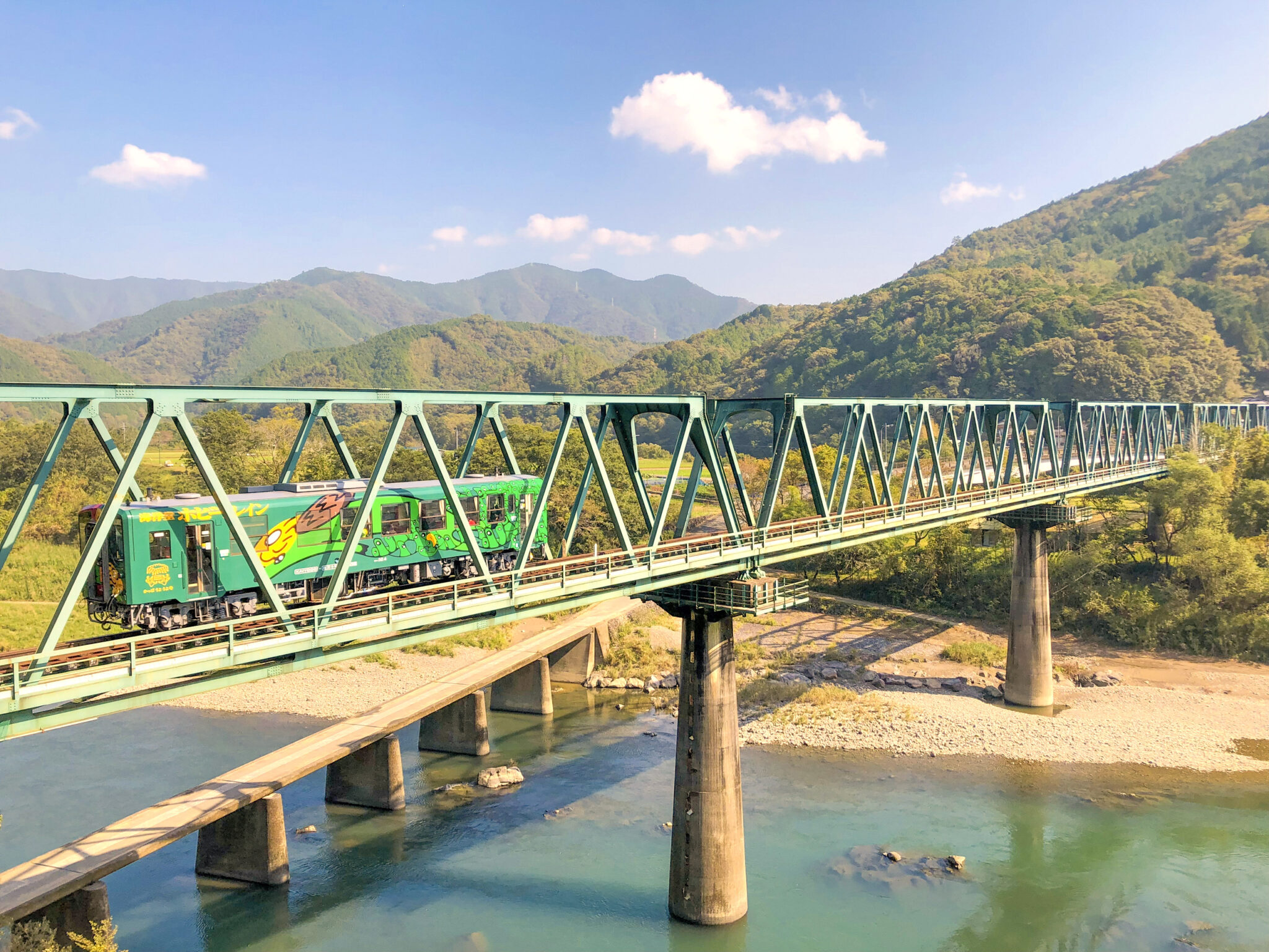 四万十川 三島キャンプ場の場内の写真